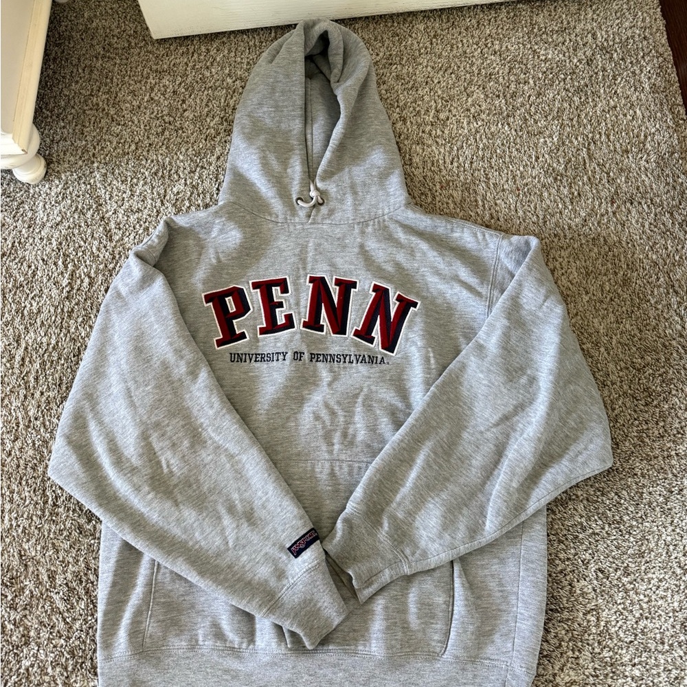 Jansport Gray Penn University Hoodie